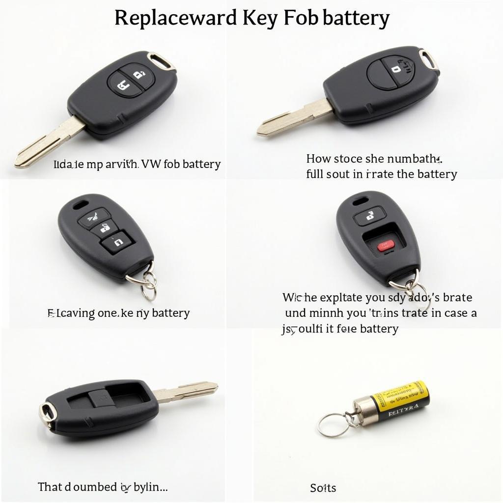 VW Jetta Key Fob Battery Replacement