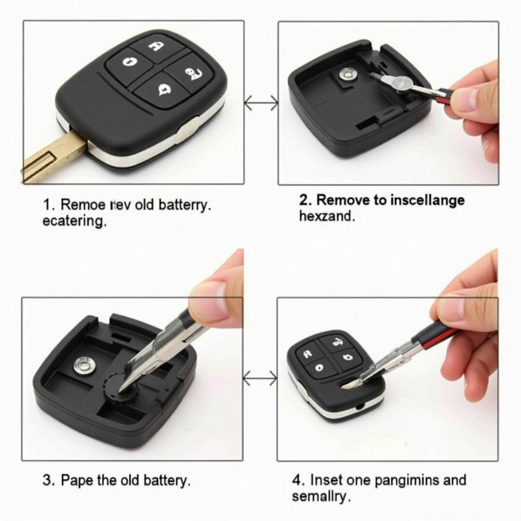 VW Jetta Key Fob Battery Replacement Process