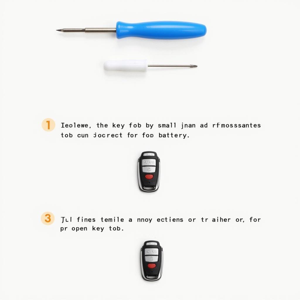 Tools Needed for VW Jetta Key Fob Battery Replacement