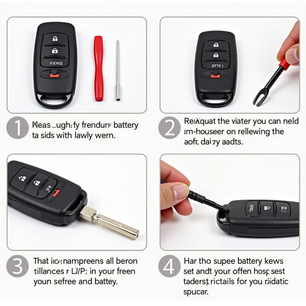 VW Key Fob Battery Replacement Process