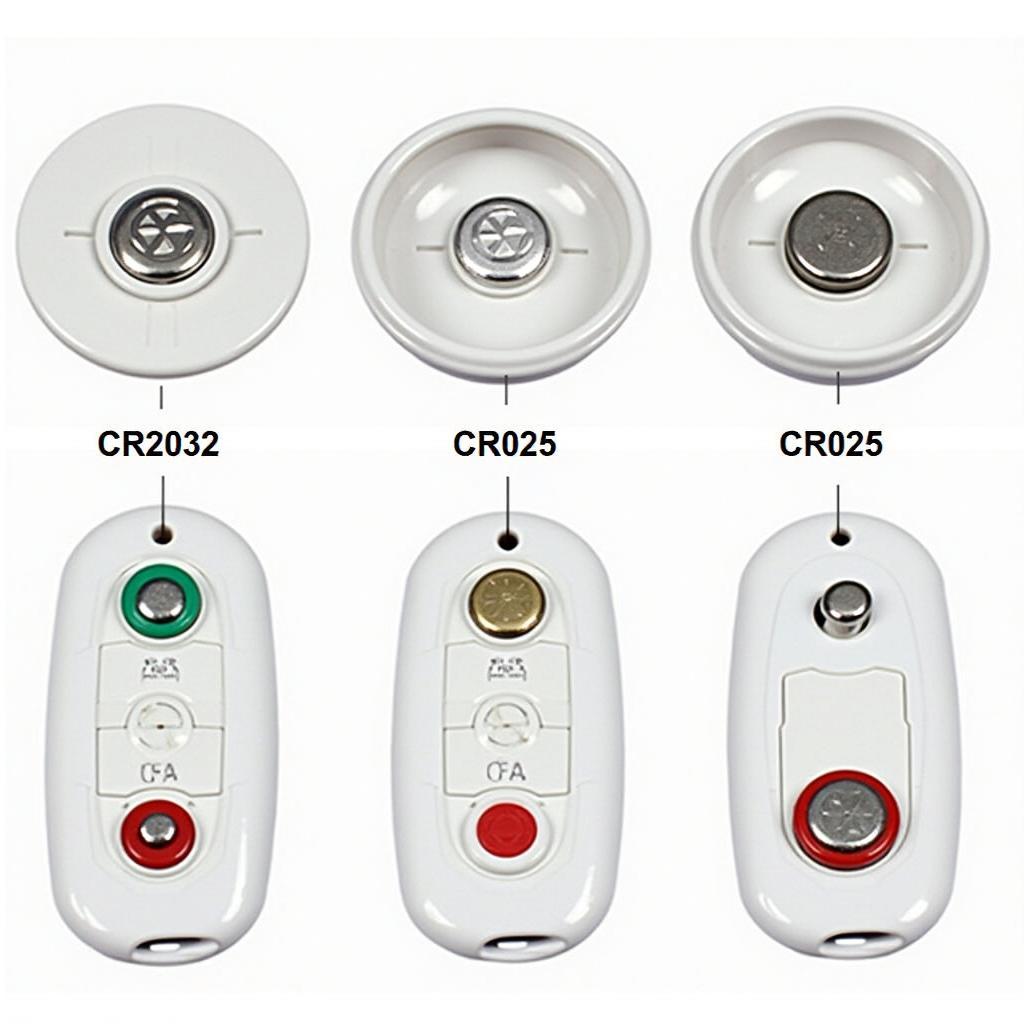 Different Types of VW Key Fob Batteries