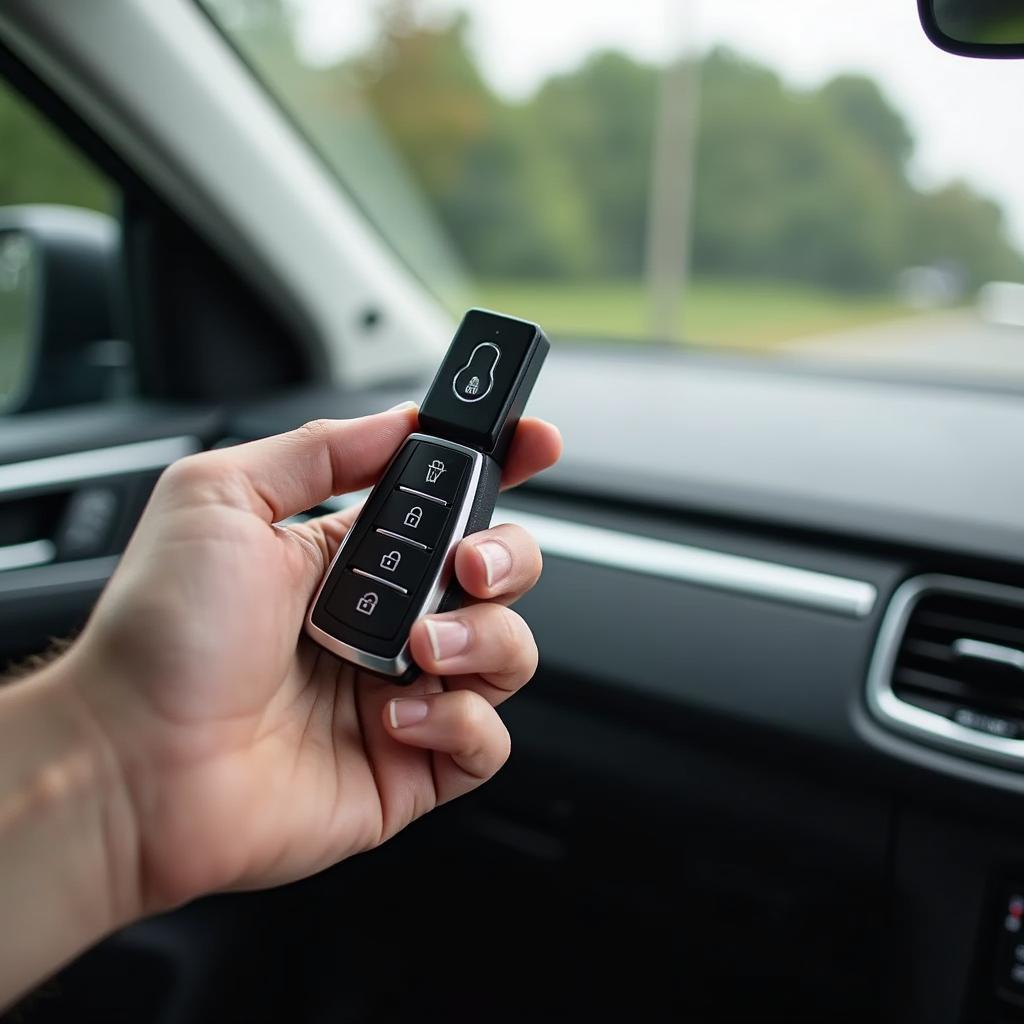 VW Key Fob Controlling Windows