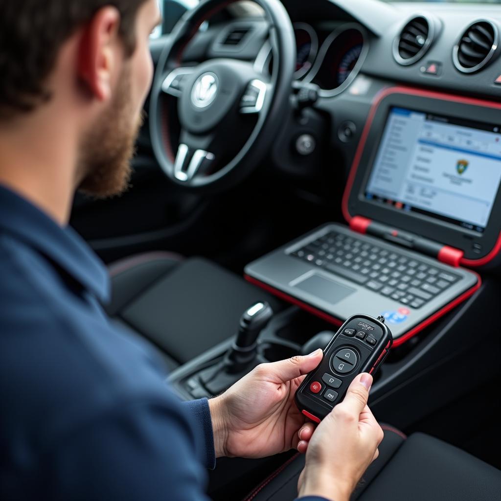 VW Key Fob Programming with Diagnostic Tools