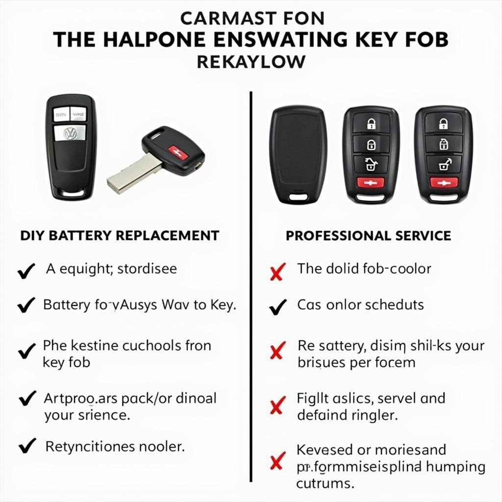 VW Key Fob Repair Options: DIY vs. Professional