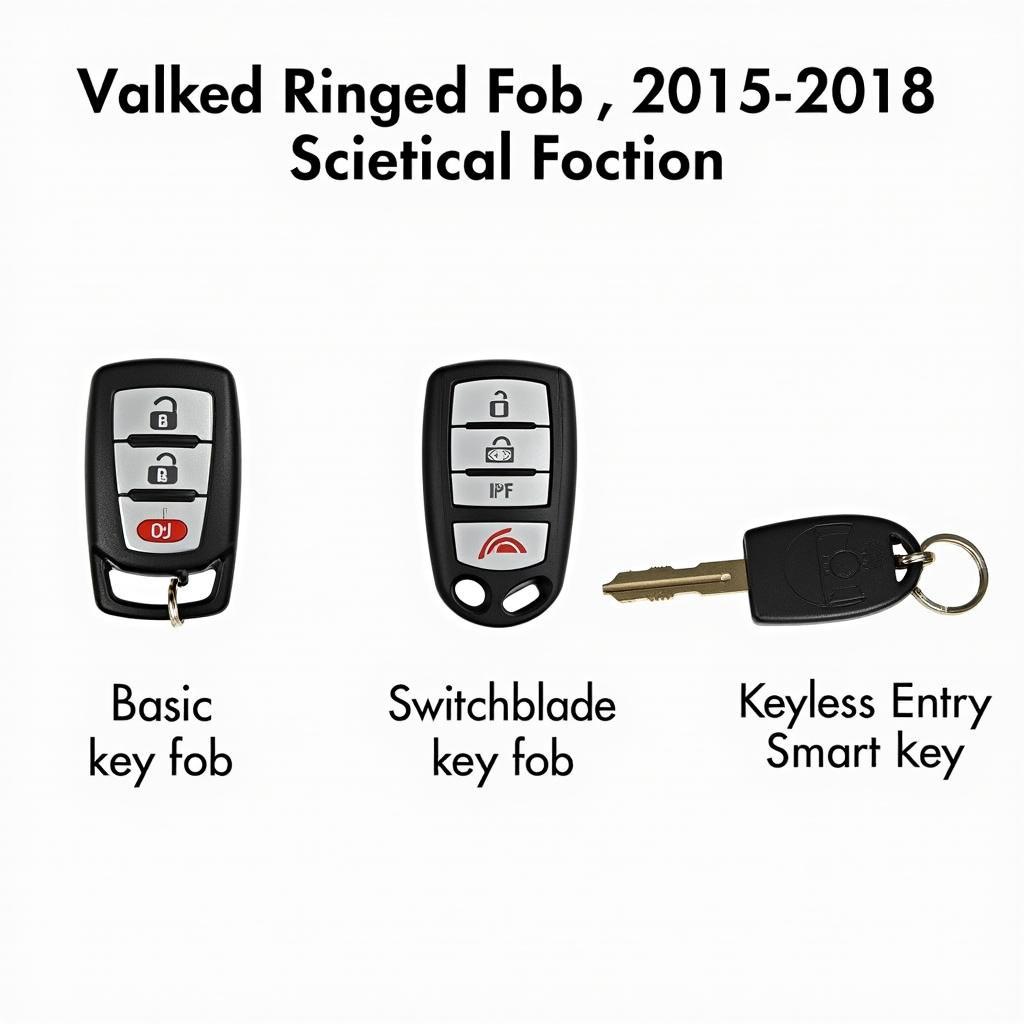 VW Key Fob Types 2015-2018