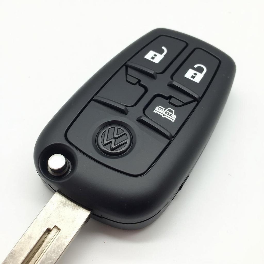 VW Passat 2010 Key Fob Closeup