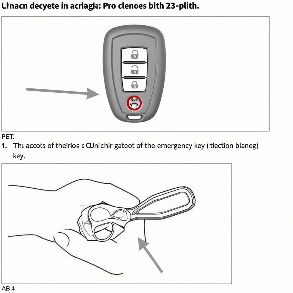 VW Passat Emergency Key Location