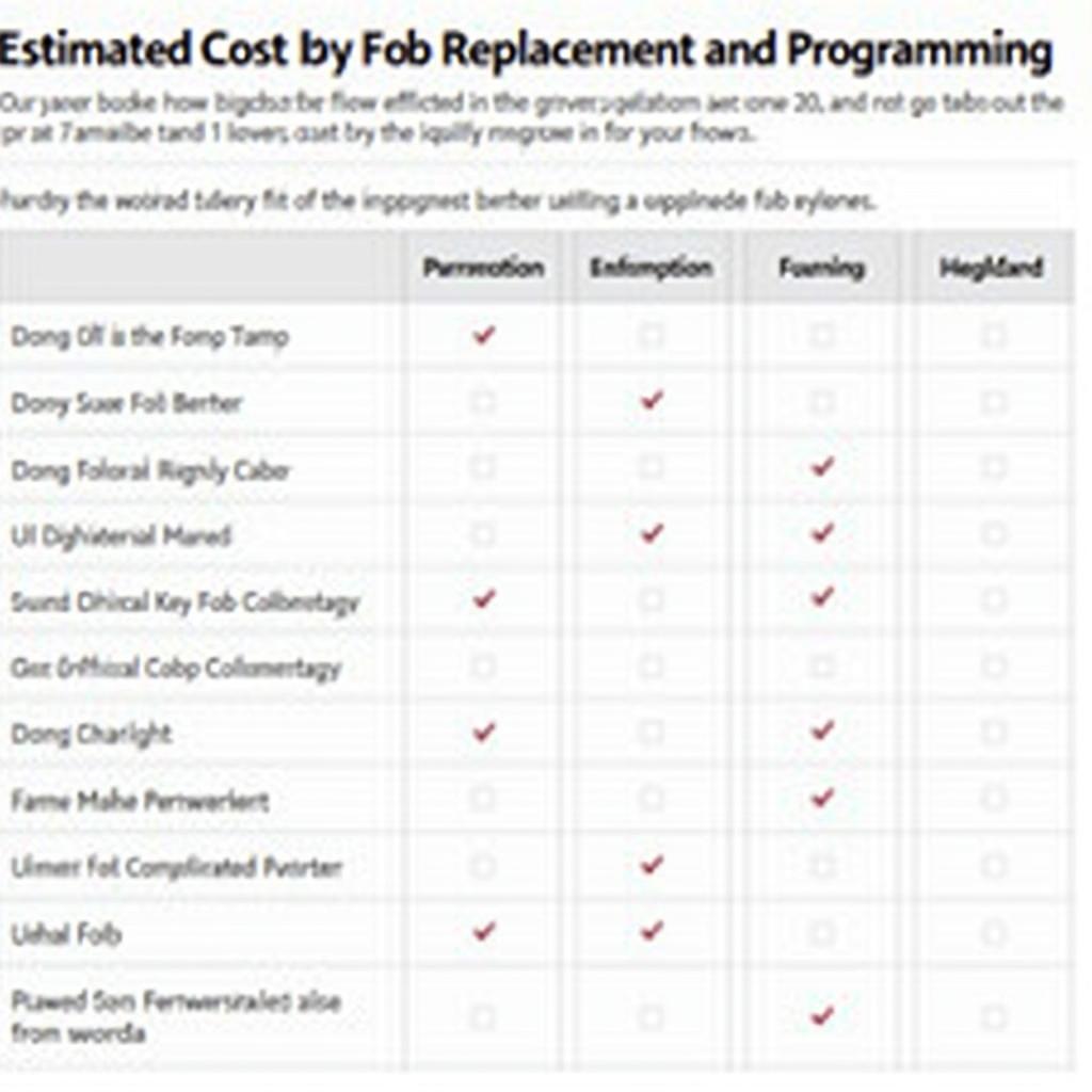 VW Passat Key Fob Replacement and Programming Costs