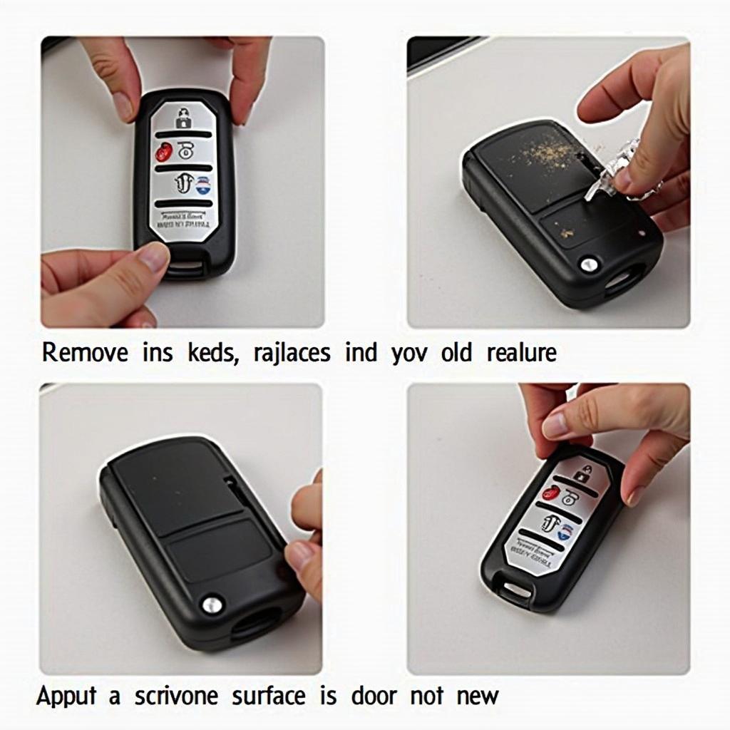 VW R32 Key Fob Emblem Replacement Process