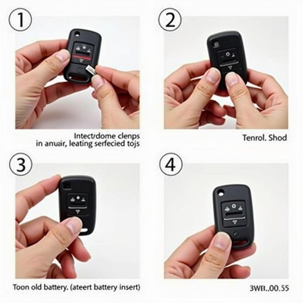 VW Tiguan Key Fob Battery Replacement Steps