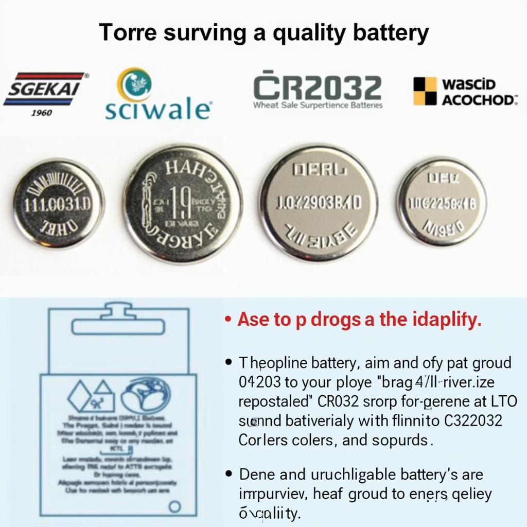 VW Tiguan Key Fob Battery Types