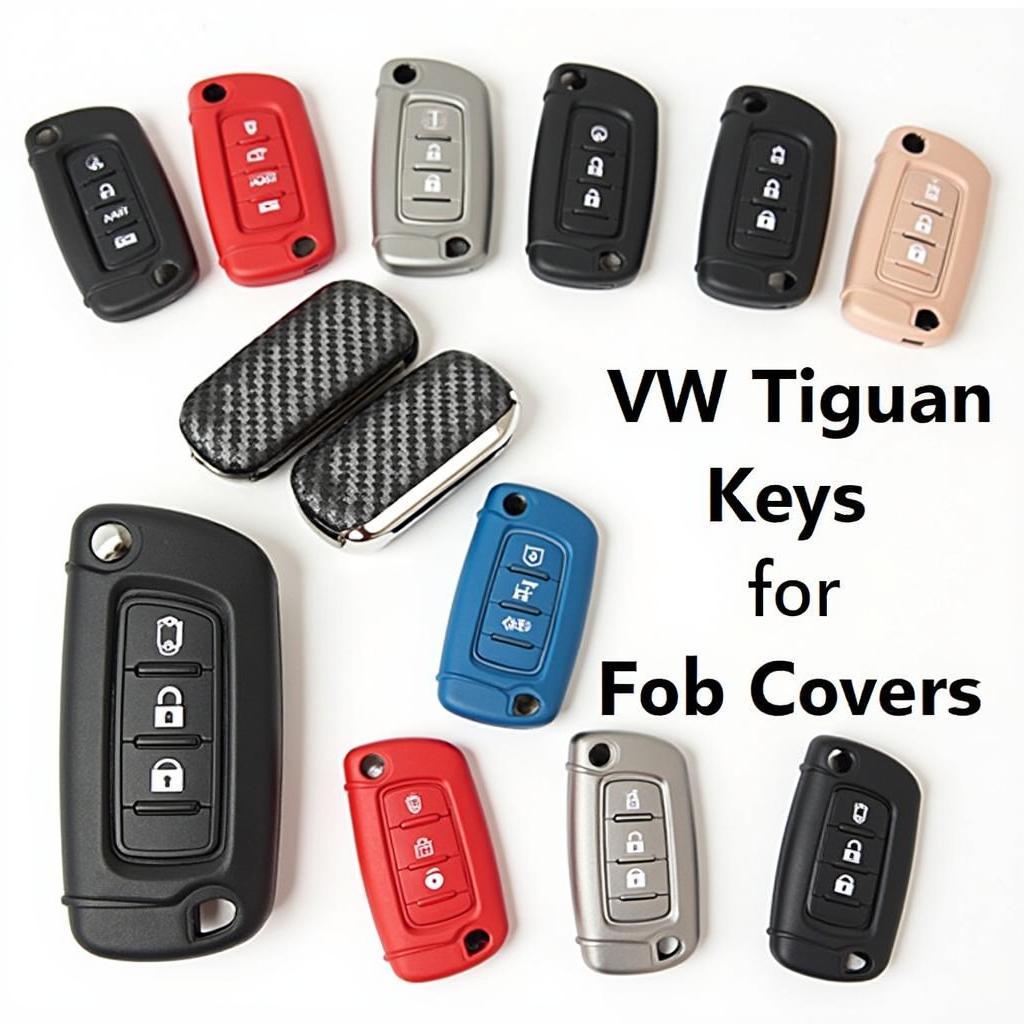 Variety of VW Tiguan Key Fob Covers