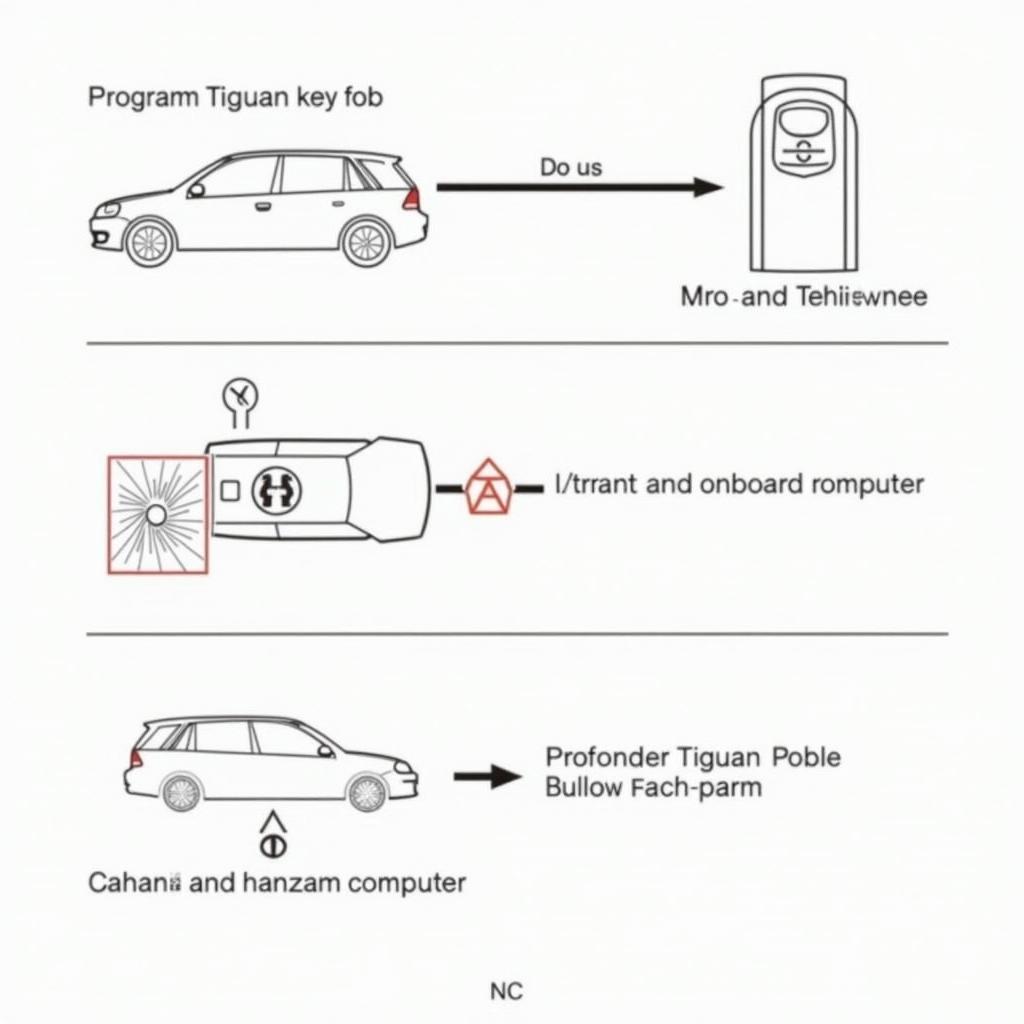 VW Tiguan Key Fob Programming Process