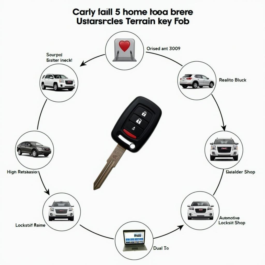 Where to Buy a 2012 GMC Terrain Key Fob