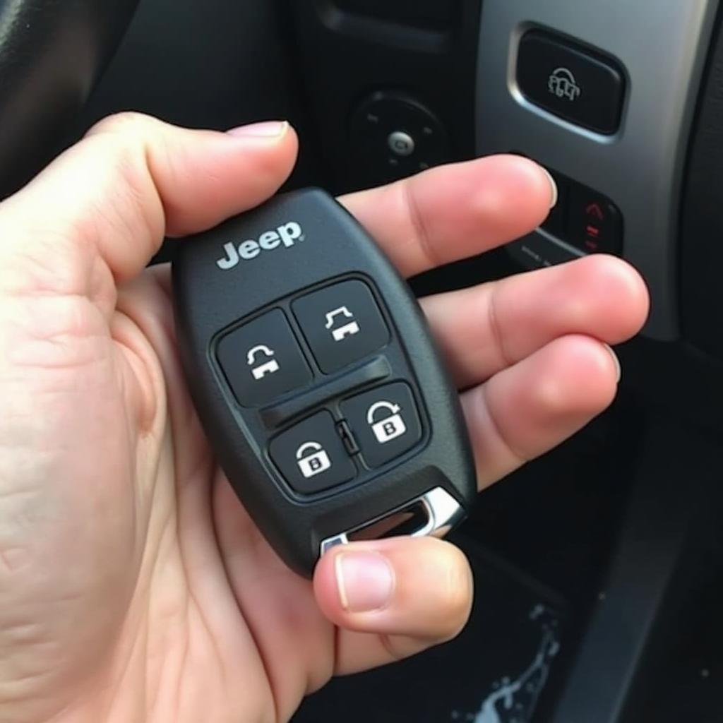 Working Jeep Key Fob After Battery Change