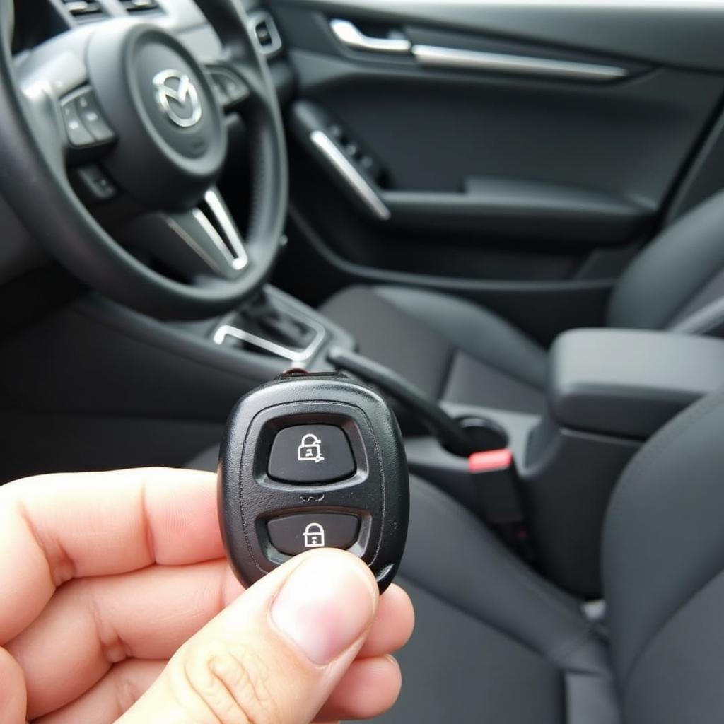 Working Mazda 3 Key Fob After Battery Replacement