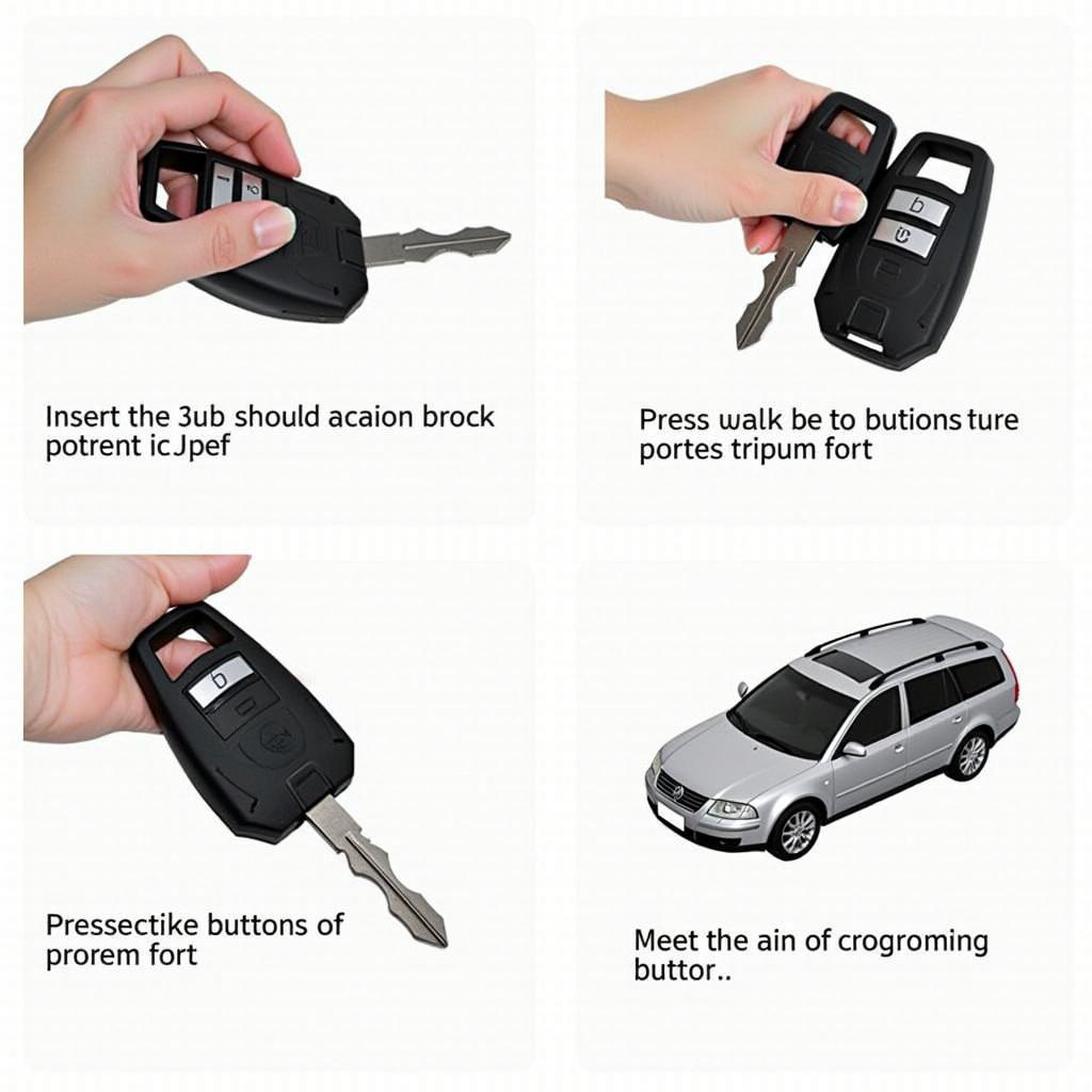 2003 VW Passat Key Fob Programming Process