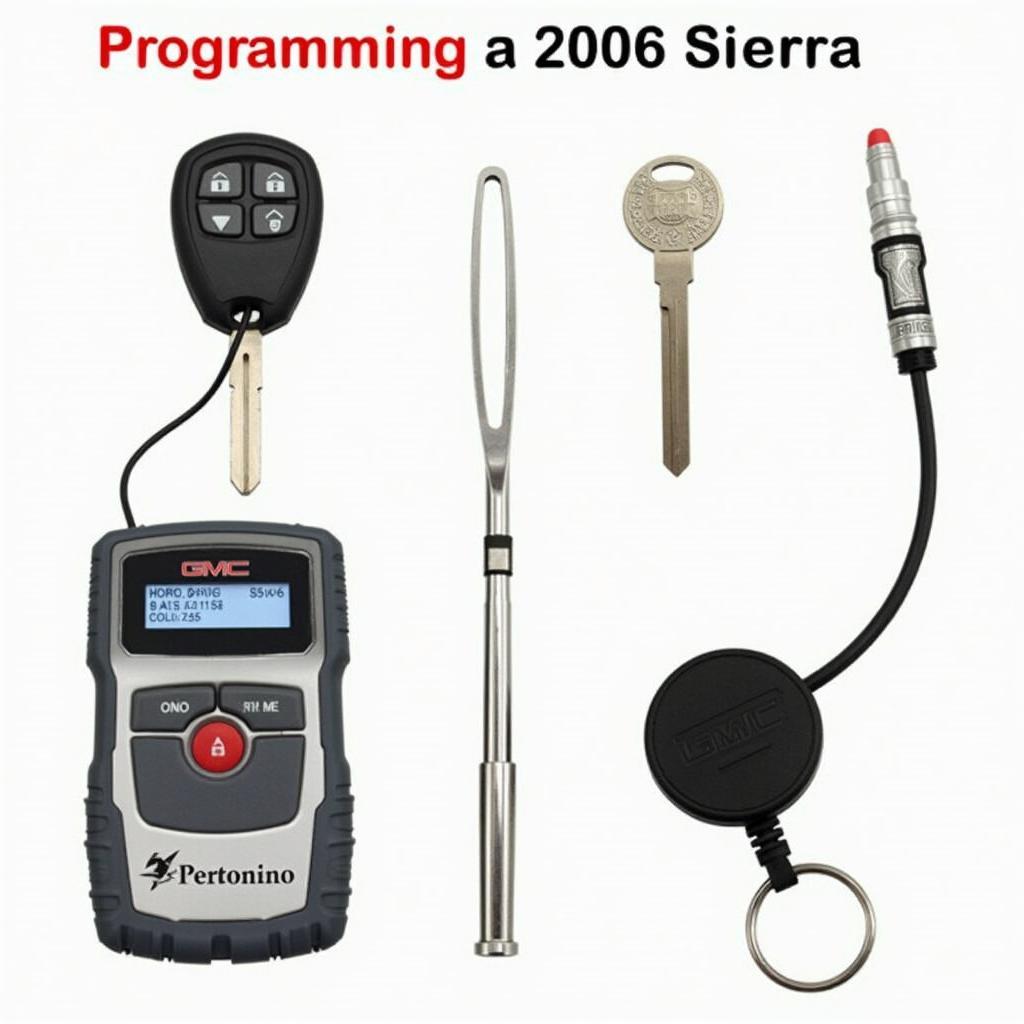 Programming a 2006 GMC Sierra Key Fob