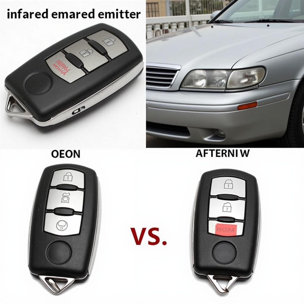 1995 Nissan Maxima Key Fob - Infrared System