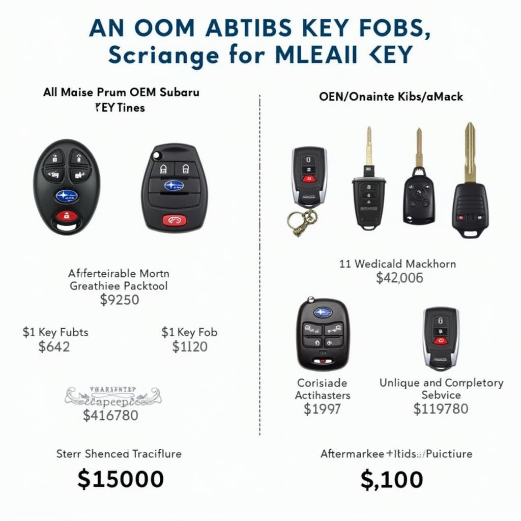 1996 Subaru Outback Key Fob Replacement Options: OEM vs Aftermarket