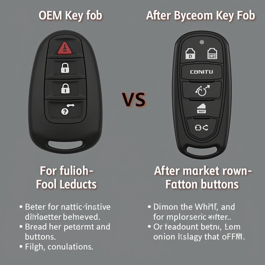 1997 GMC Jimmy Key Fob Replacement Options