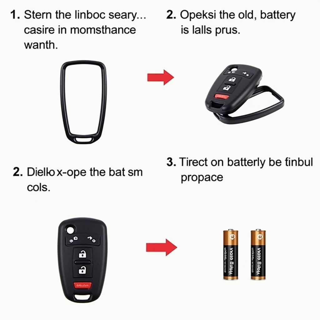 Replacing the Battery in a 1998 Toyota Avalon Key Fob