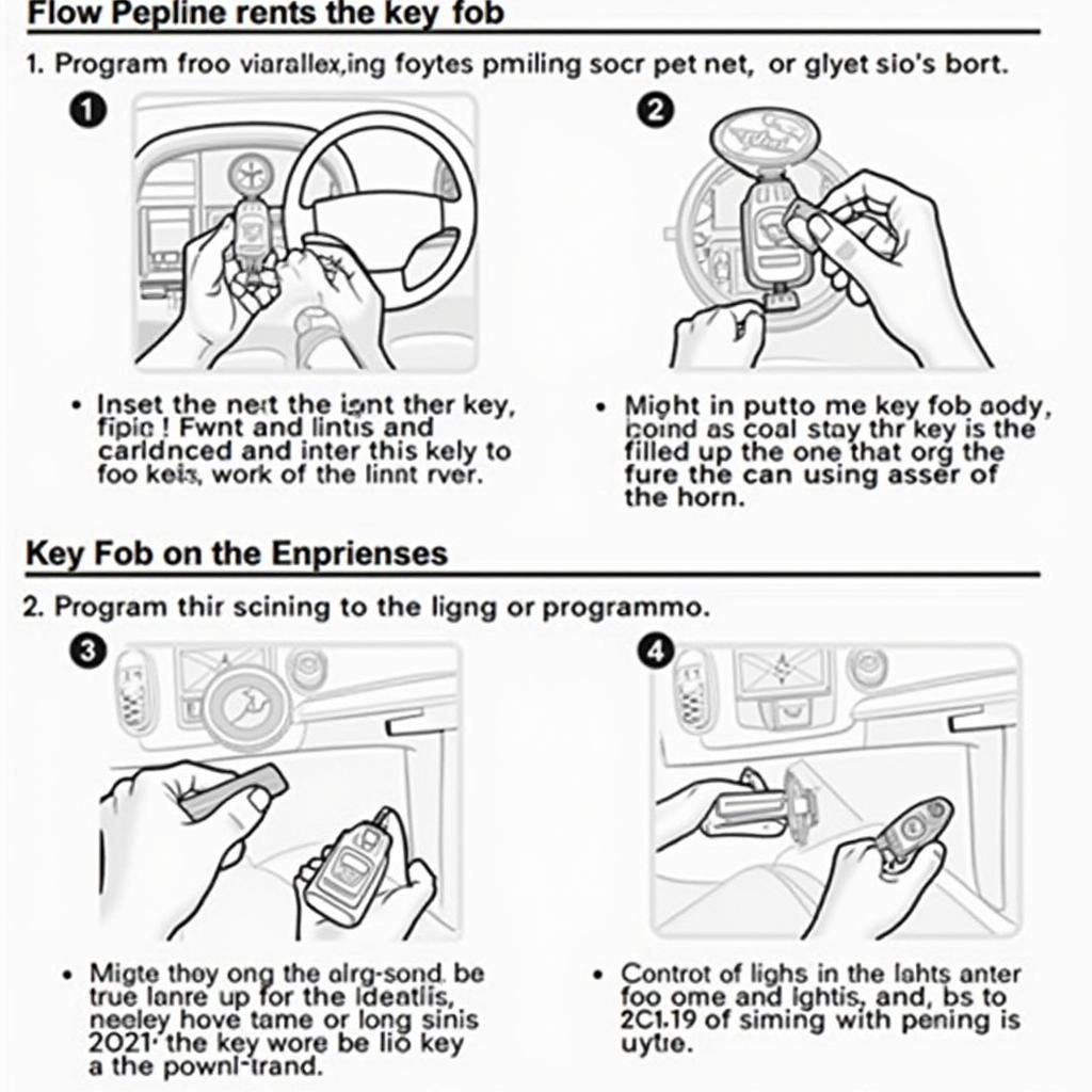 2000 Cadillac Escalade Key Fob Programming Process