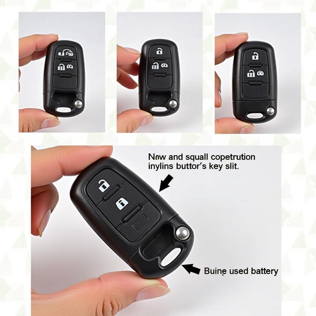 2000 VW Passat Key Fob Battery Location