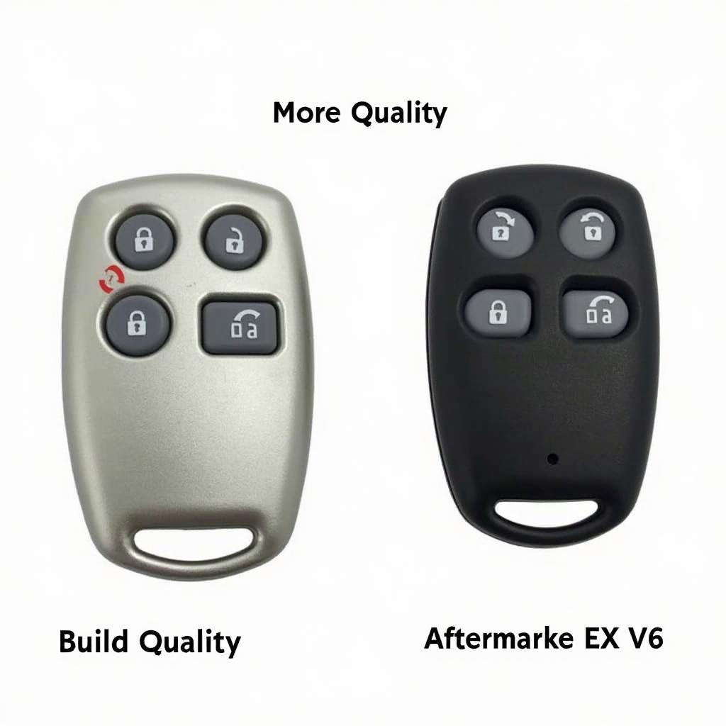 OEM vs Aftermarket Key Fob Comparison