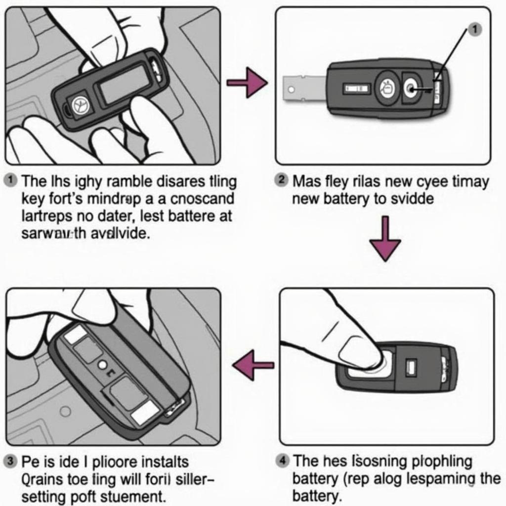 Replacing the Battery in a 2003 Mazda 6 Key Fob