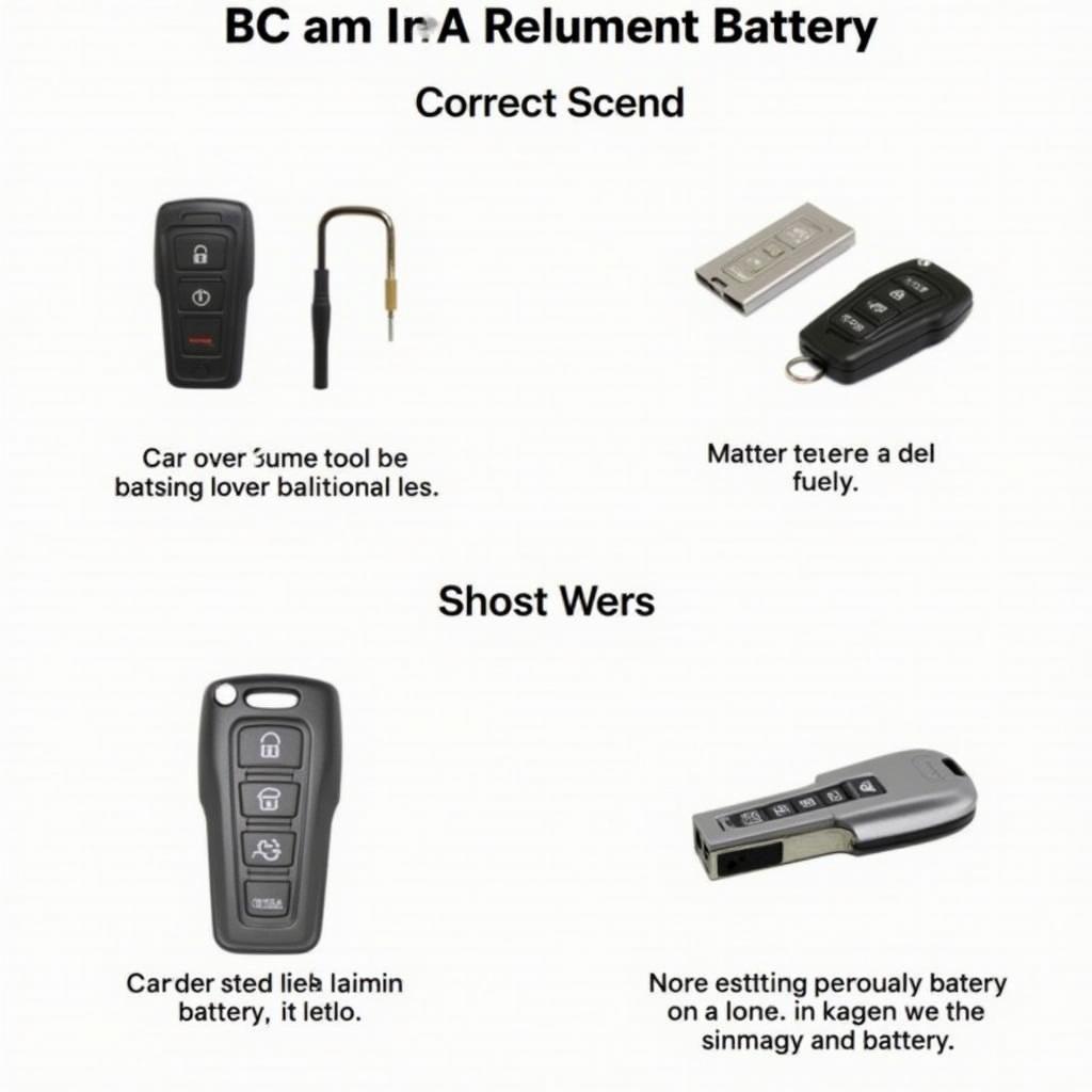 Replacing 2005 Cadillac SRX Key Fob