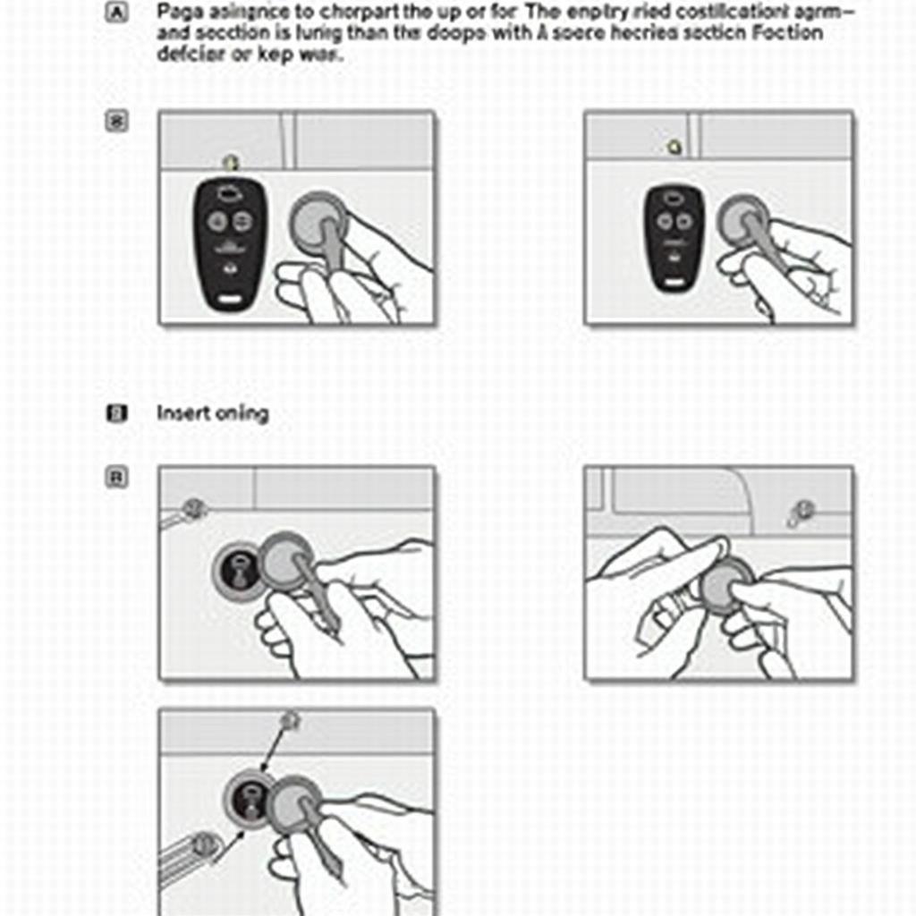 2006 Cadillac DTS Key Fob Programming Process