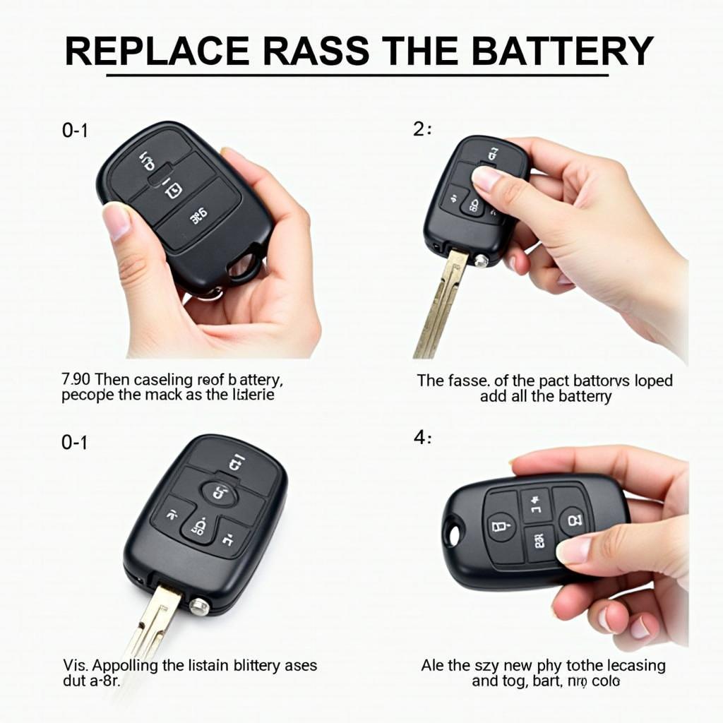 2006 GMC Sierra Key Fob Battery Replacement Steps