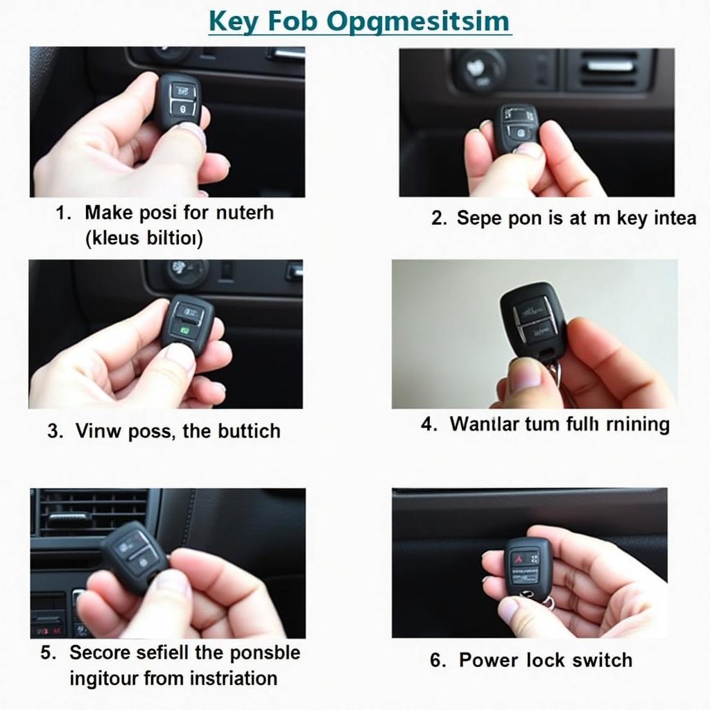 How to Program a Key Fob for a 2006 HHR