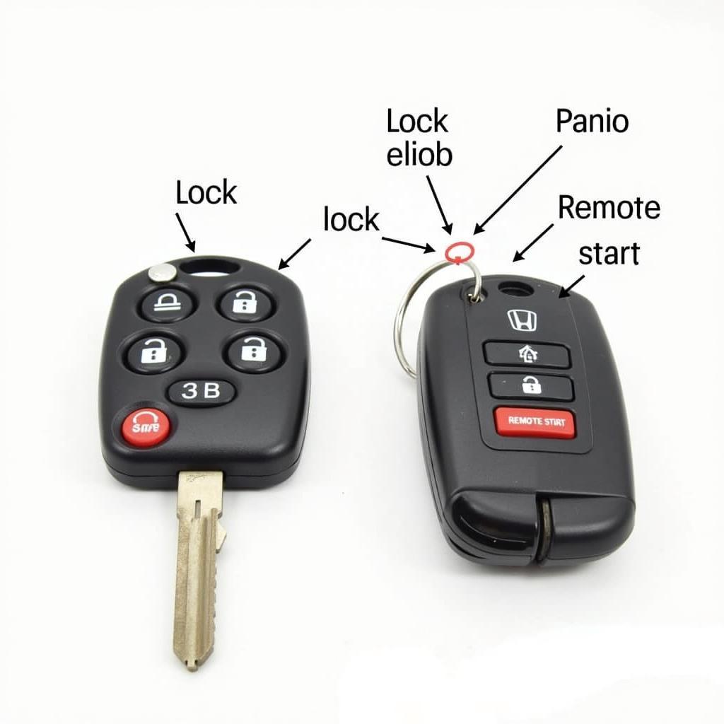 2006 Honda Pilot Key Fob Functions: Locking, Unlocking, Panic Alarm, Remote Start