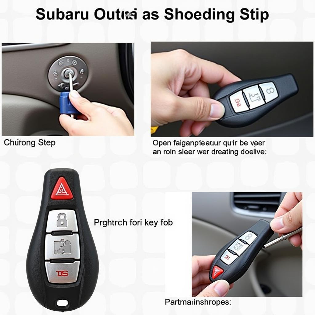 2006 Subaru Outback Key Fob Programming Process