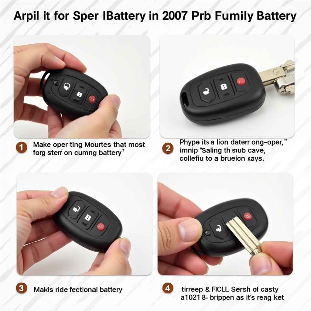 Replacing the Battery in a 2007 Honda Ridgeline Key Fob - Step-by-Step Guide