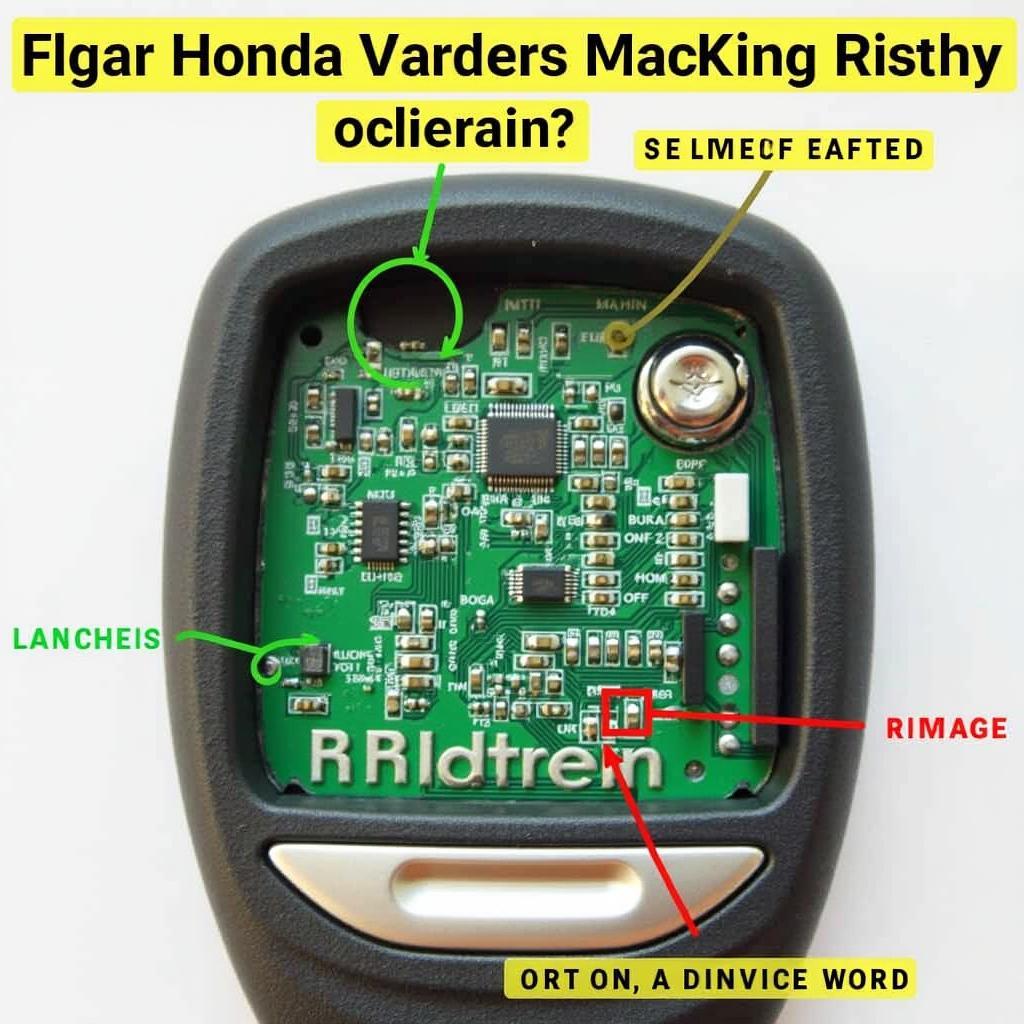 Troubleshooting Common 2007 Honda Ridgeline Key Fob Problems