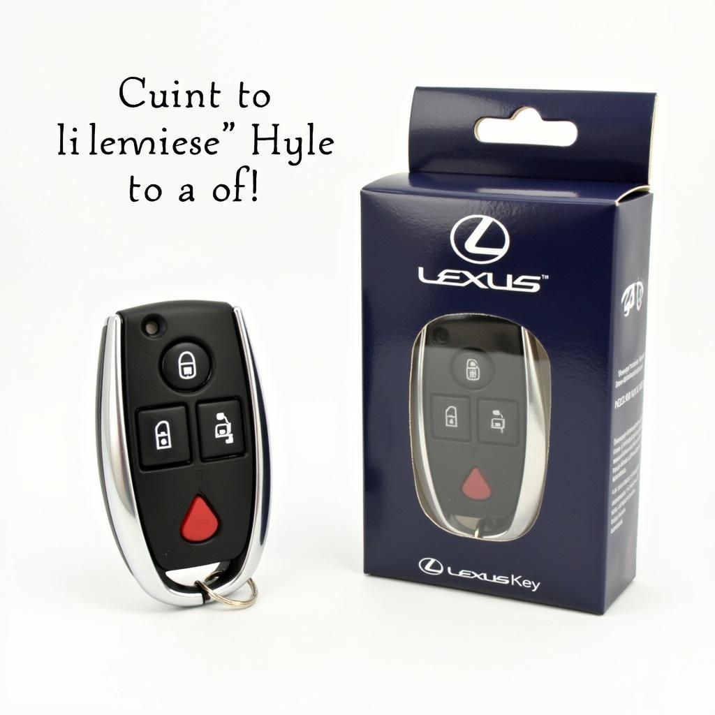 Replacing a 2009 Lexus ES350 Key Fob