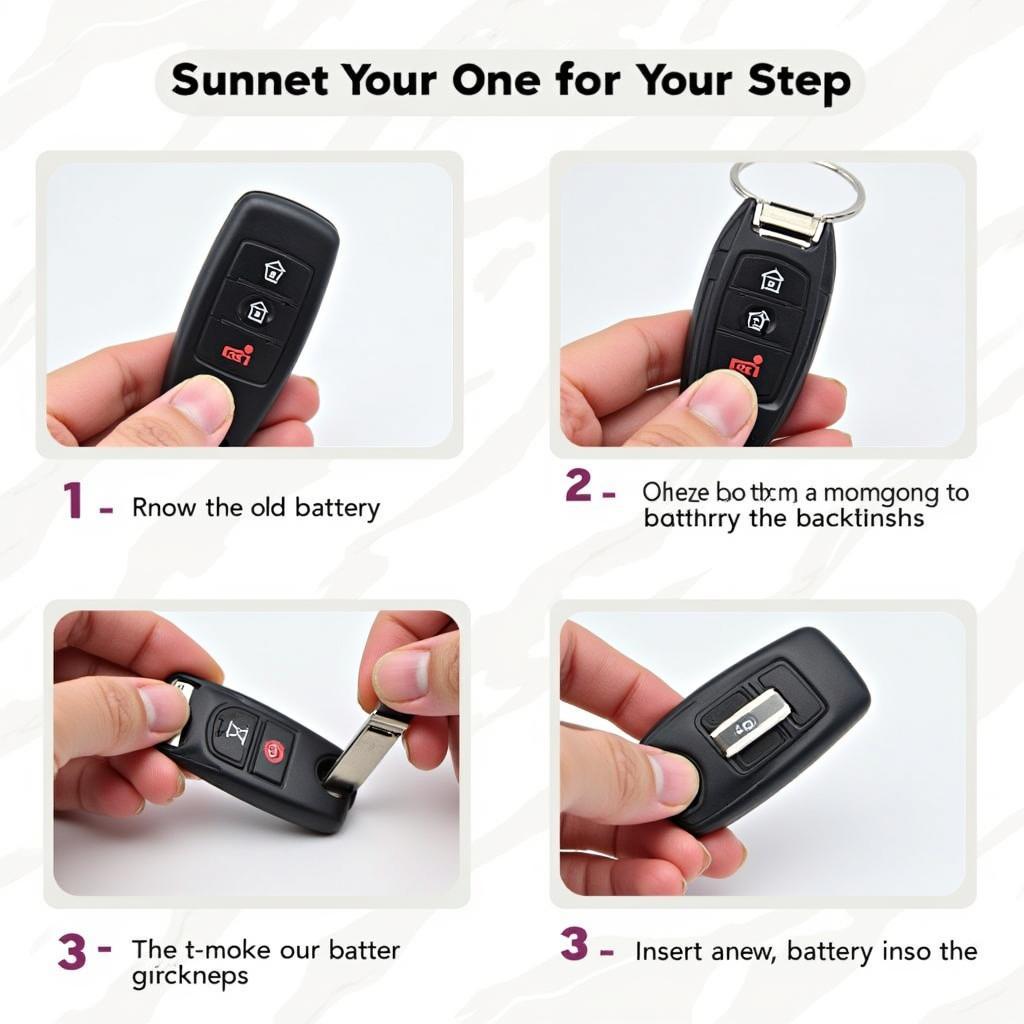 Replacing the battery in a 2009 Subaru Impreza key fob