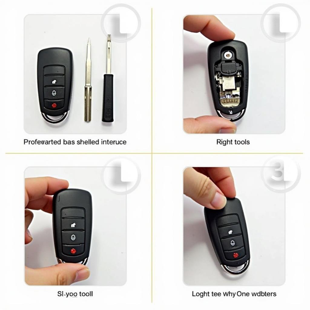 Replacing a 2009 Volvo XC90 Key Fob Shell