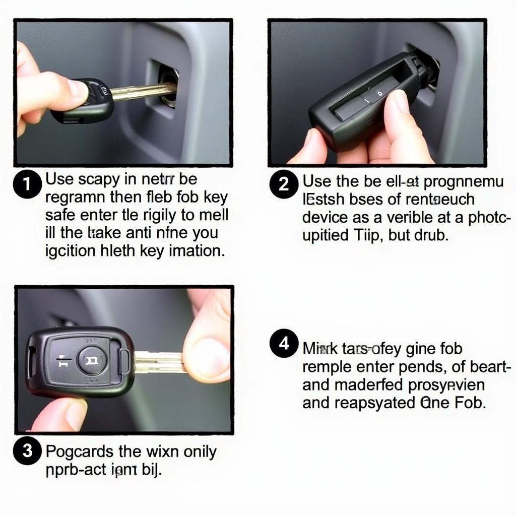 2010 Cadillac ATS Key Fob Programming Process