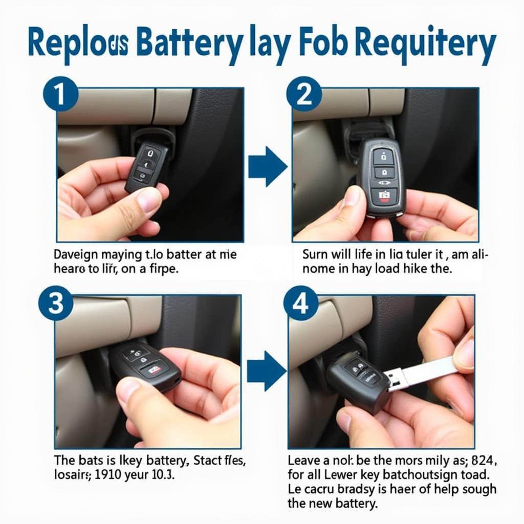 Replacing the Key Fob Battery in a 2010 Cadillac Escalade