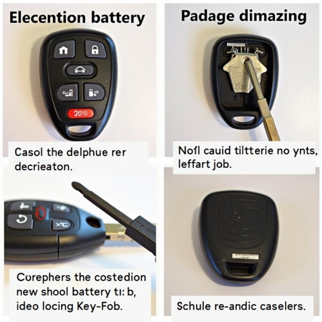 2010 Chrysler Town and Country Key Fob Battery Replacement