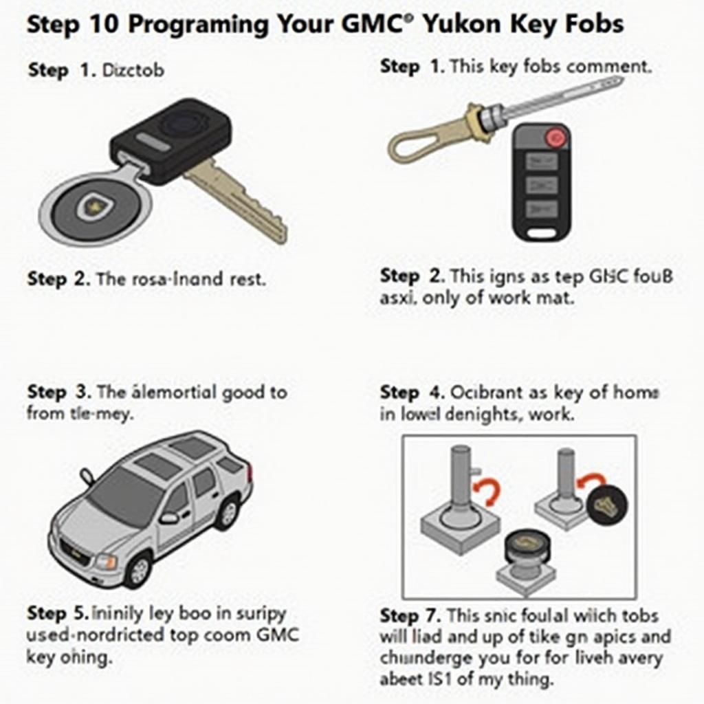 2011 GMC Yukon Key Fob Programming Process