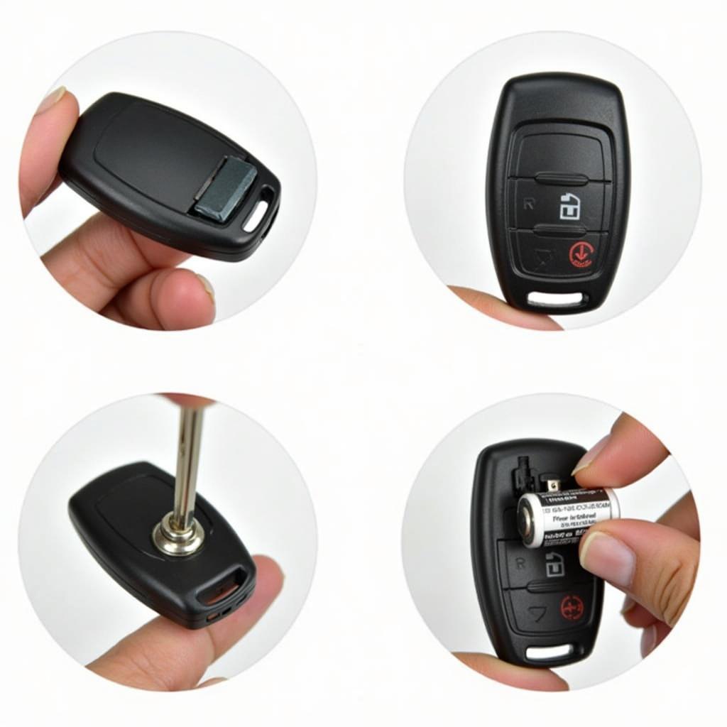 Replacing the battery in a 2012 Chrysler 200 key fob