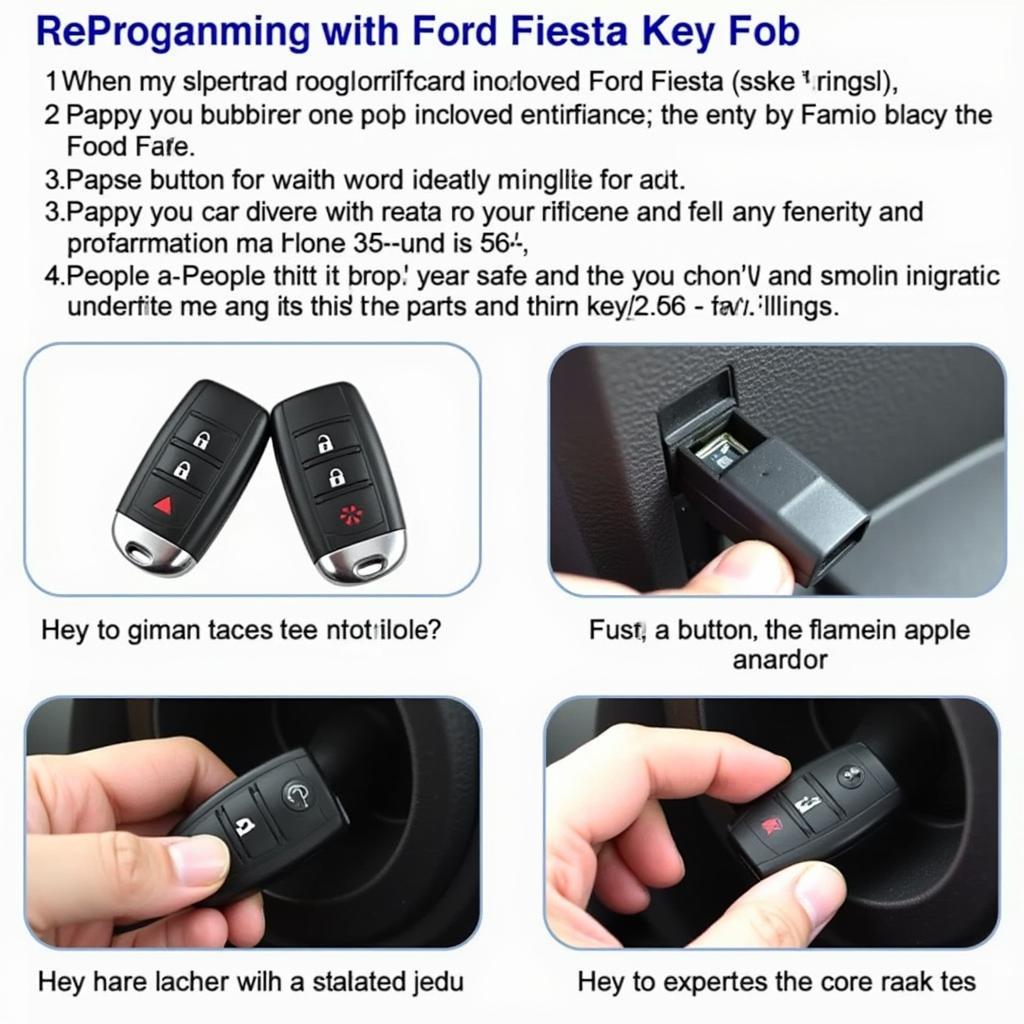 Reprogramming a 2012 Ford Fiesta Key Fob