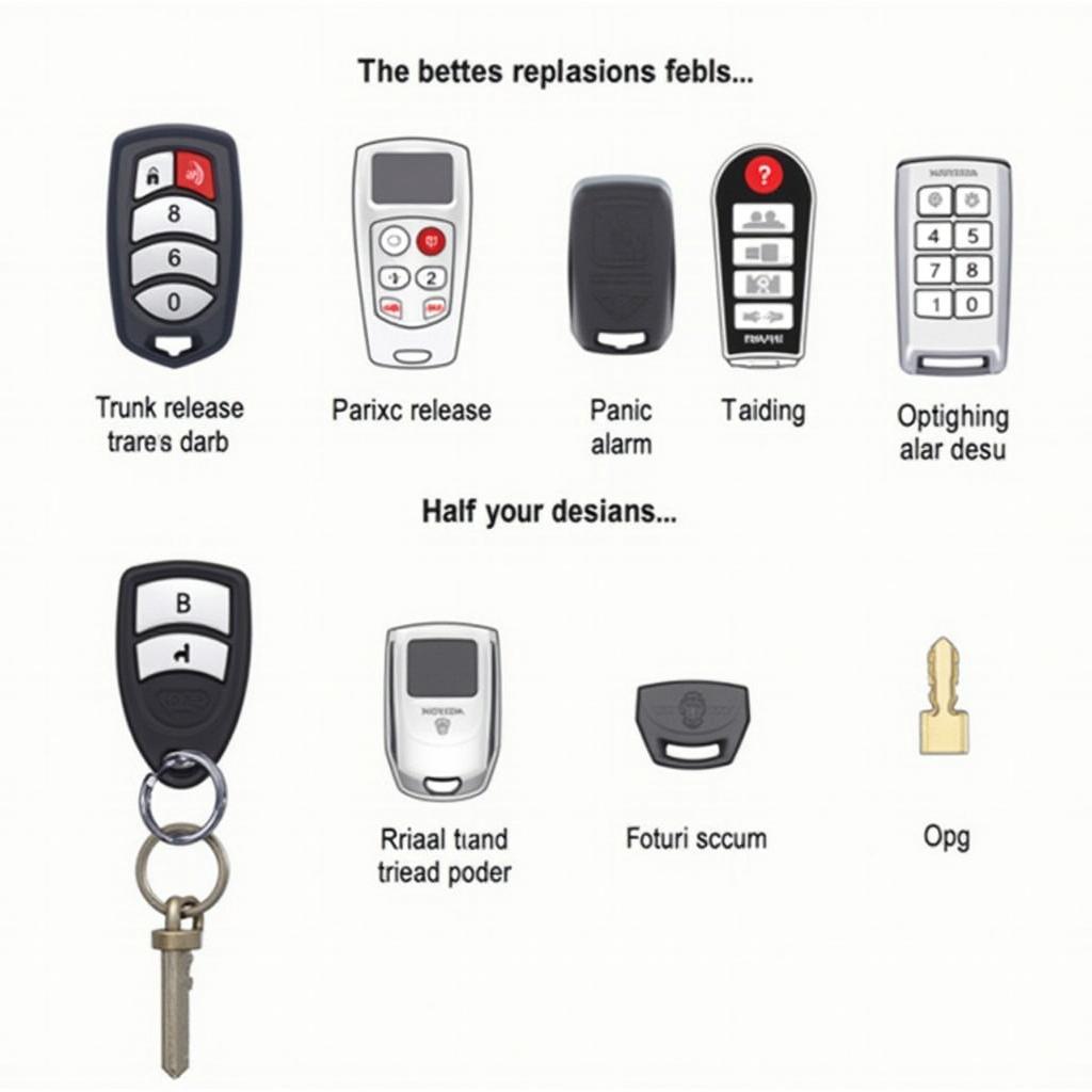 Different Types and Functions of 2012 Honda Goldwing Key Fobs