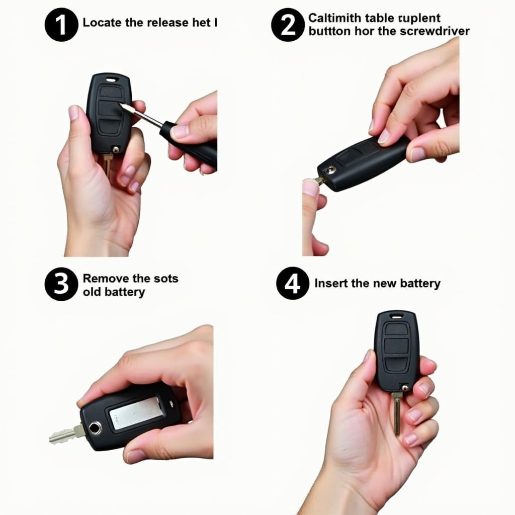 Step-by-step 2012 Kia Key Fob Battery Replacement