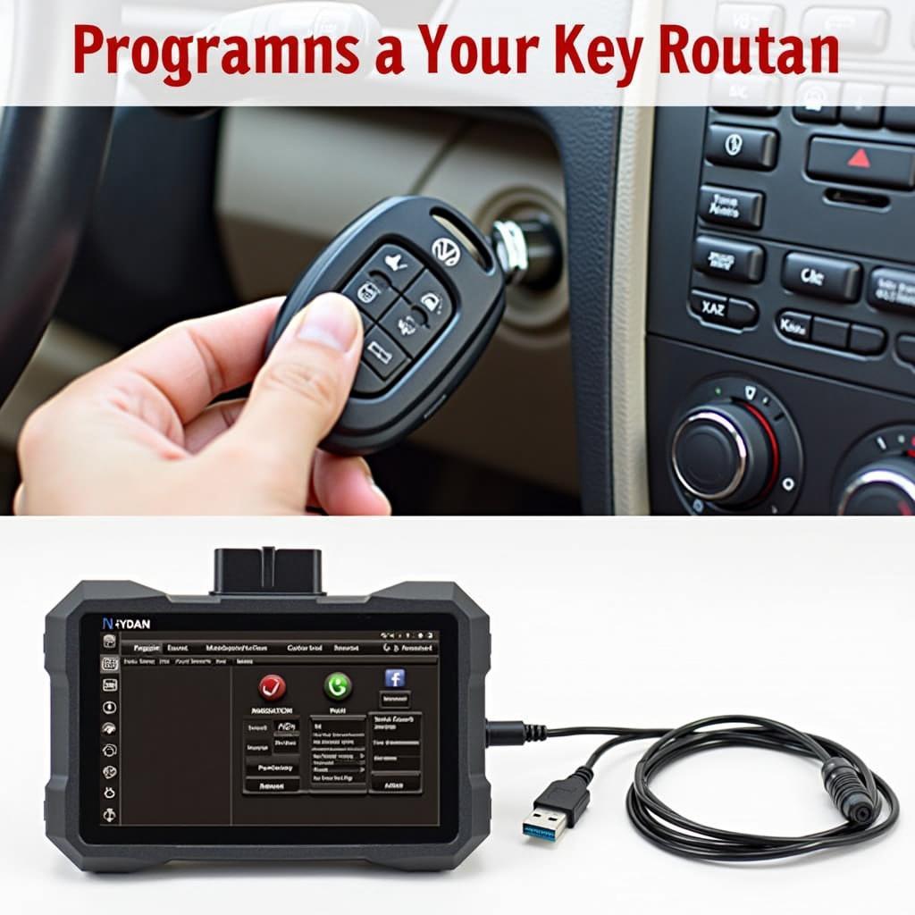 2012 VW Routan Key Fob Programming Process